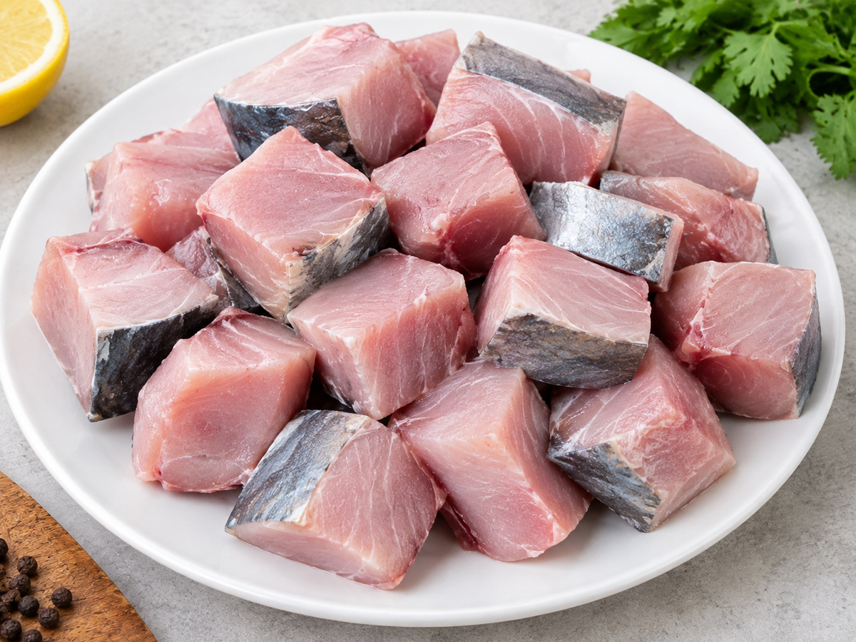 Seer Fish/Anjal/Surmai Tikka/Cubes Boneless (1 kg)