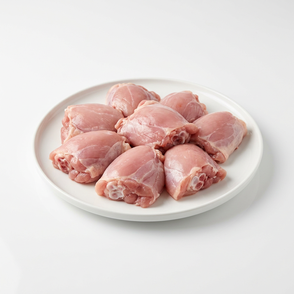 Chicken Thigh Bone In - Skinless (1 kg)