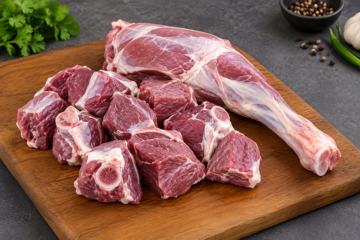 Goat - Curry Cut (Raan/Back Leg)