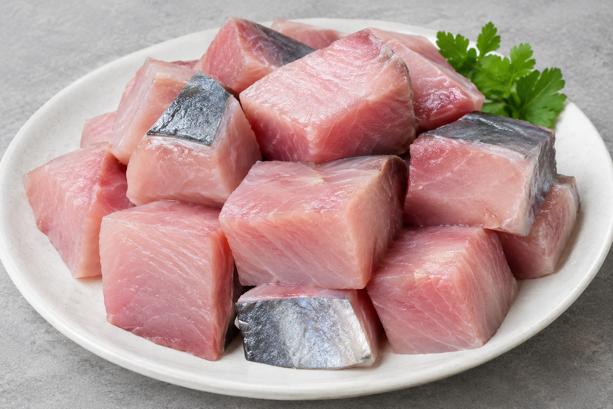 Seer (Vanjaram/Surmai) Large Boneless Cubes (250 g)
