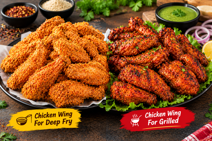 Chicken Wings for Deep Frying or Grilling